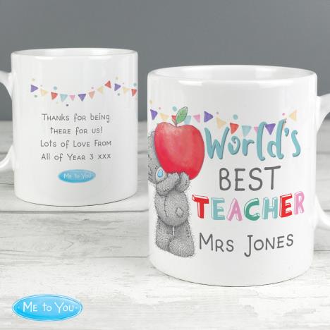 Personalised Me to You World's Best Teacher Mug Extra Image 3